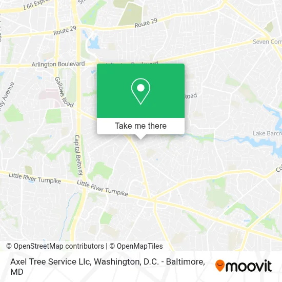 Axel Tree Service Llc map