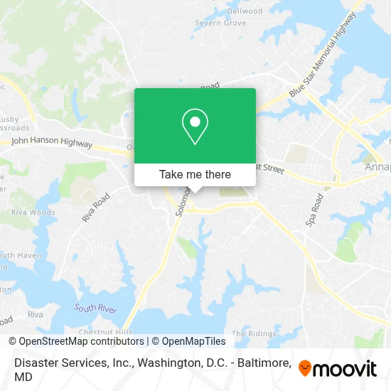 Disaster Services, Inc. map