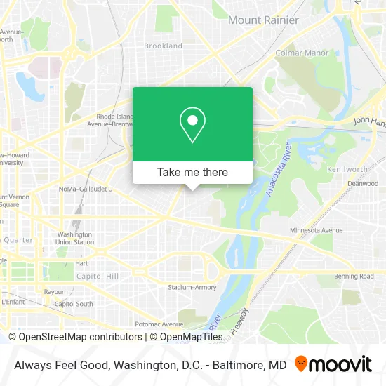 Always Feel Good map