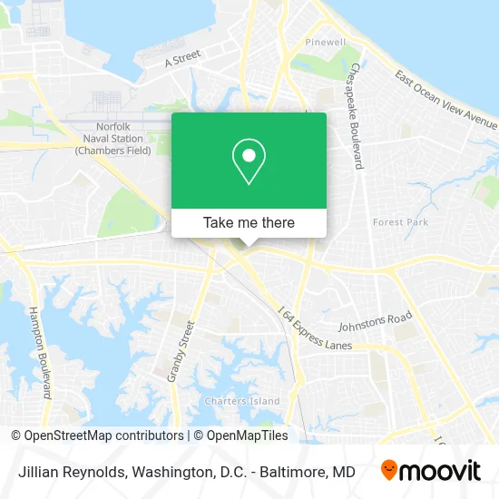 Jillian Reynolds map