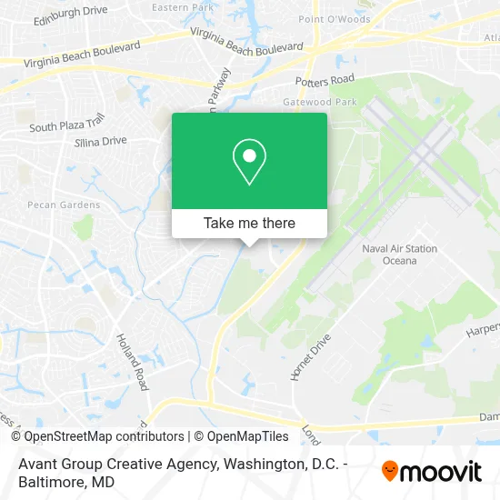 Avant Group Creative Agency map