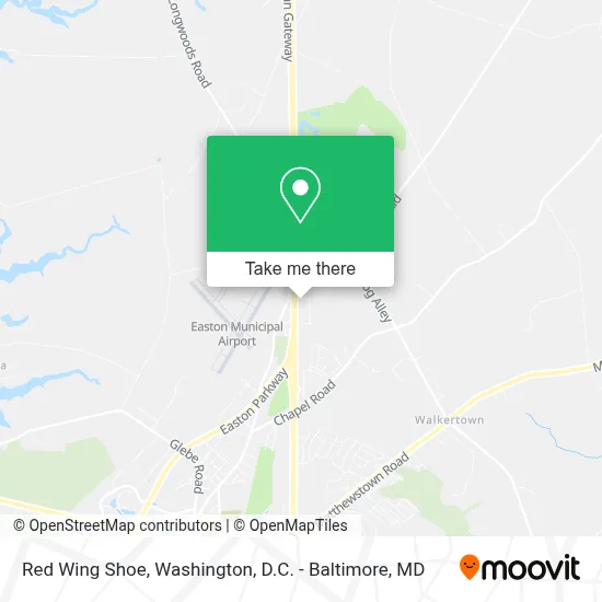 Red Wing Shoe map
