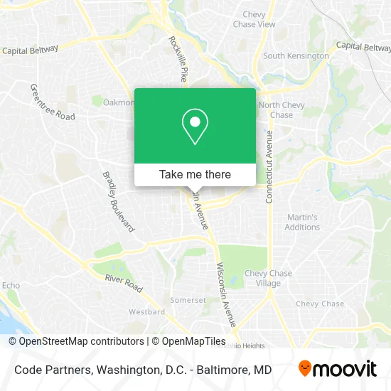 Code Partners map