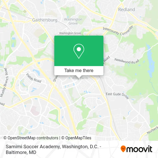 Samimi Soccer Academy map