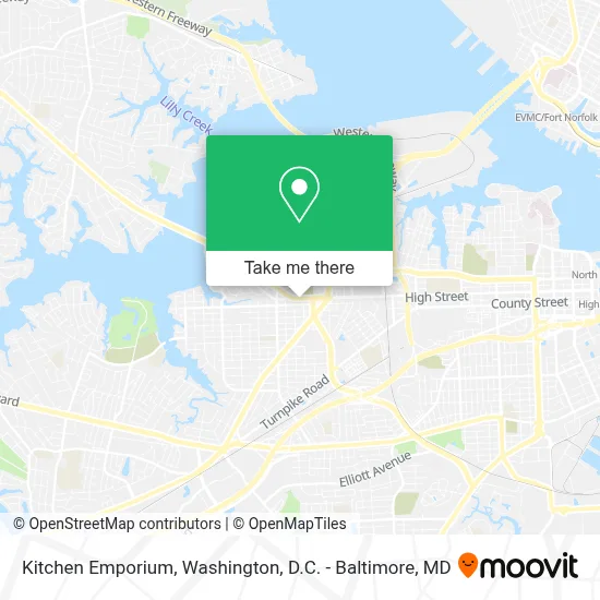 Kitchen Emporium map