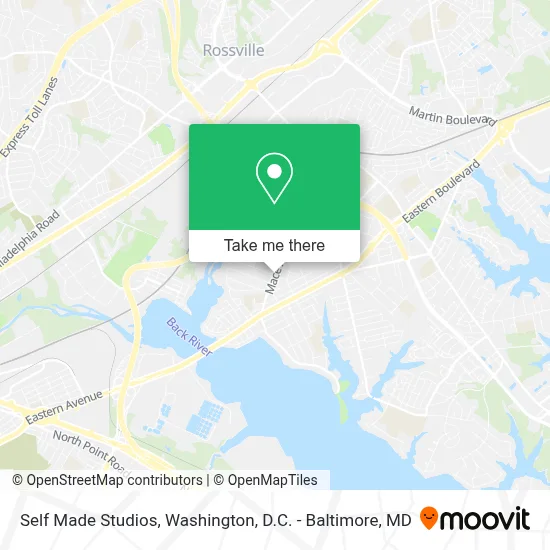 Self Made Studios map