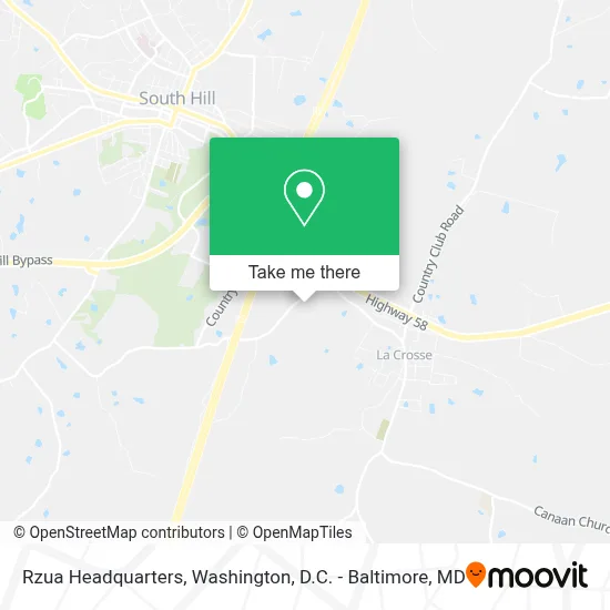 Rzua Headquarters map
