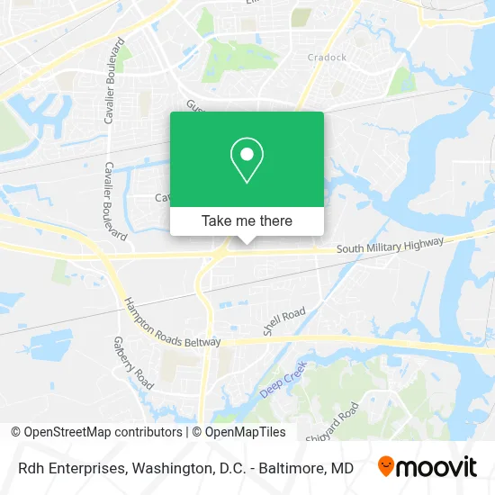 Rdh Enterprises map