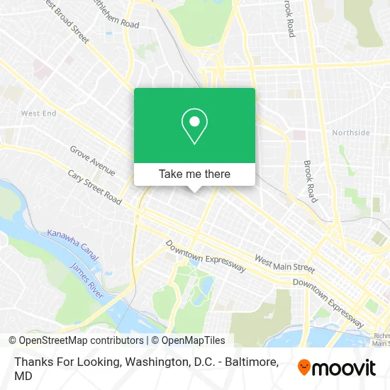 Thanks For Looking map