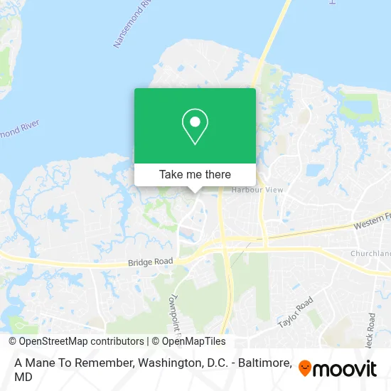A Mane To Remember map