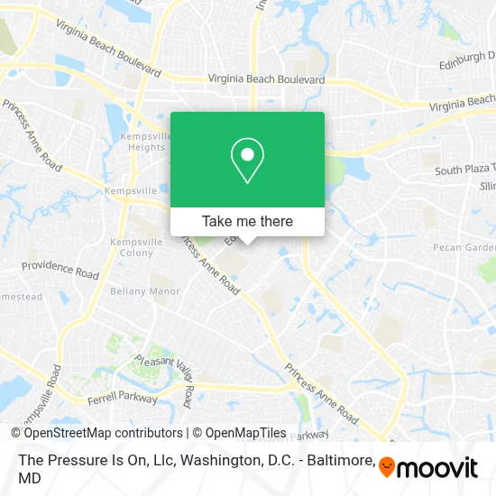 The Pressure Is On, Llc map
