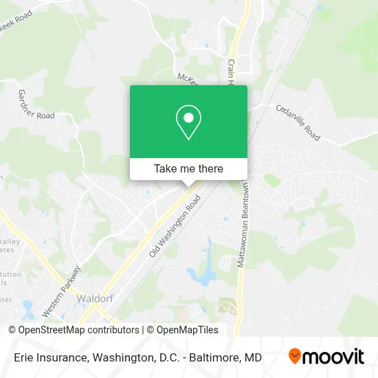 Erie Insurance map