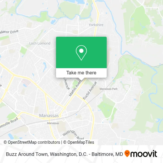 Buzz Around Town map