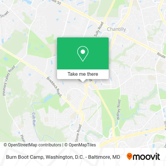 Burn Boot Camp map