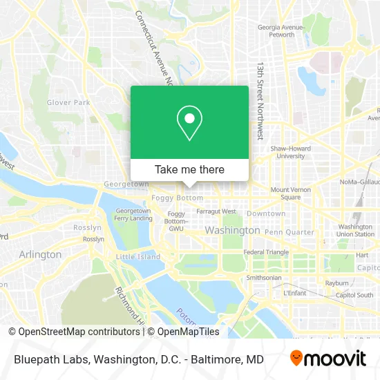 Bluepath Labs map
