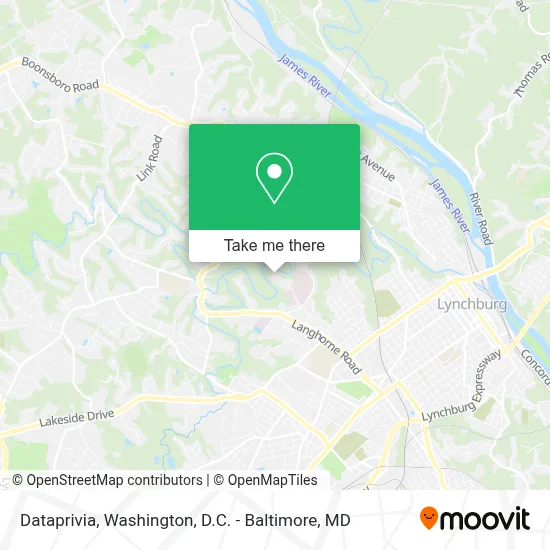 Dataprivia map