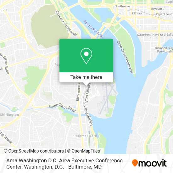 Ama Washington D.C. Area Executive Conference Center map