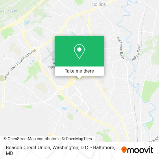 Beacon Credit Union map