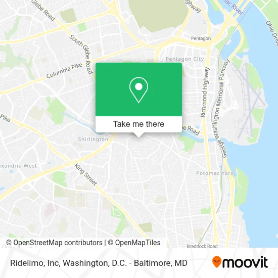 Ridelimo, Inc map