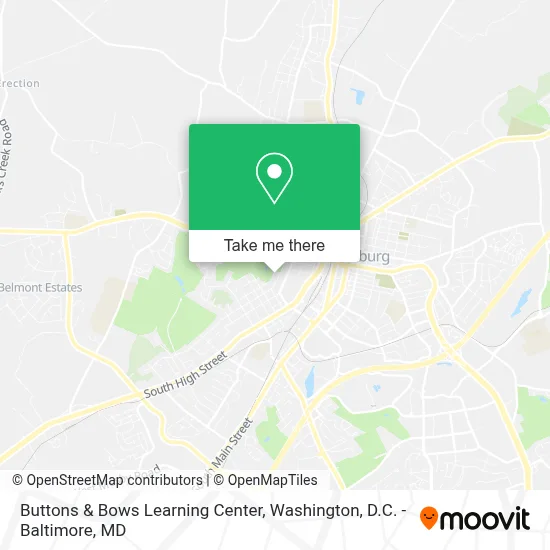 Buttons & Bows Learning Center map