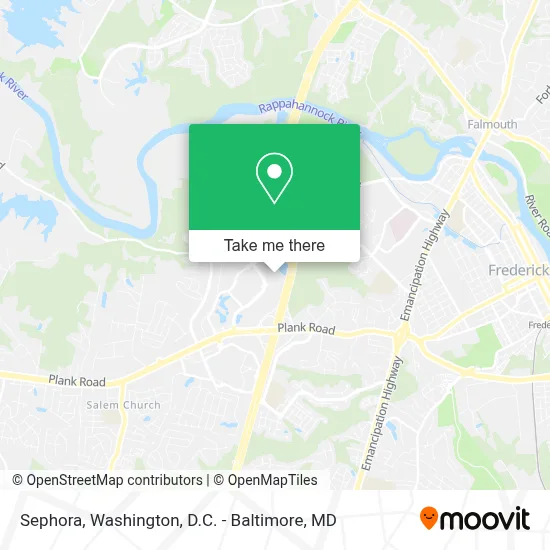 Sephora map