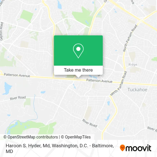 Haroon S. Hyder, Md map