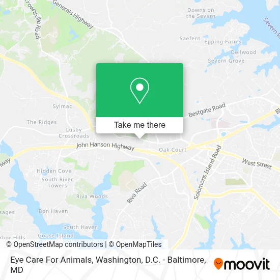 Eye Care For Animals map