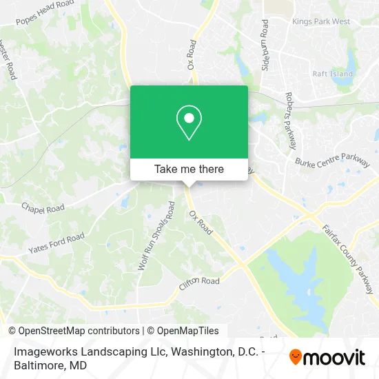 Imageworks Landscaping Llc map