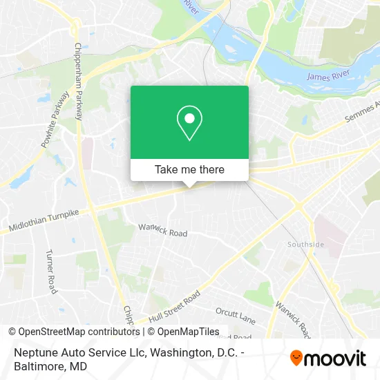 Neptune Auto Service Llc map