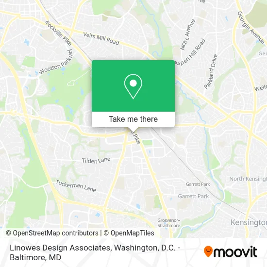 Linowes Design Associates map
