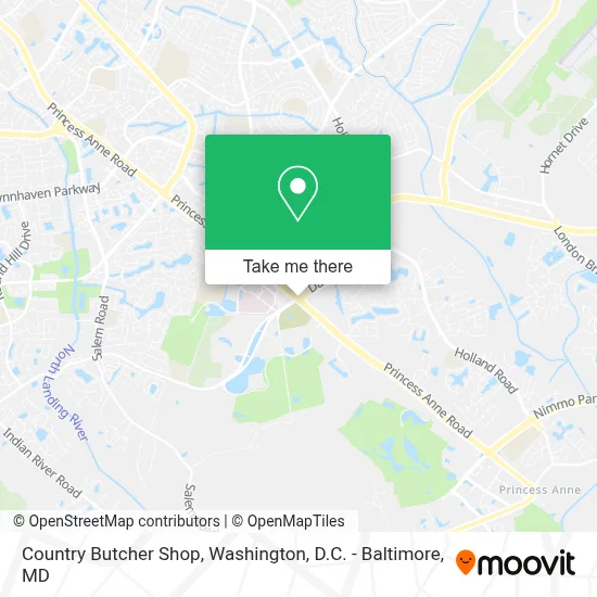 Country Butcher Shop map