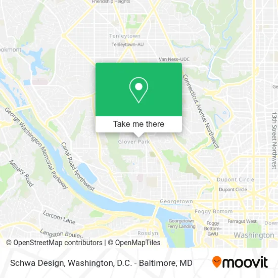 Schwa Design map