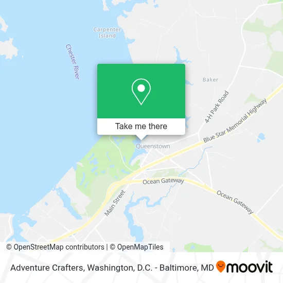 Adventure Crafters map