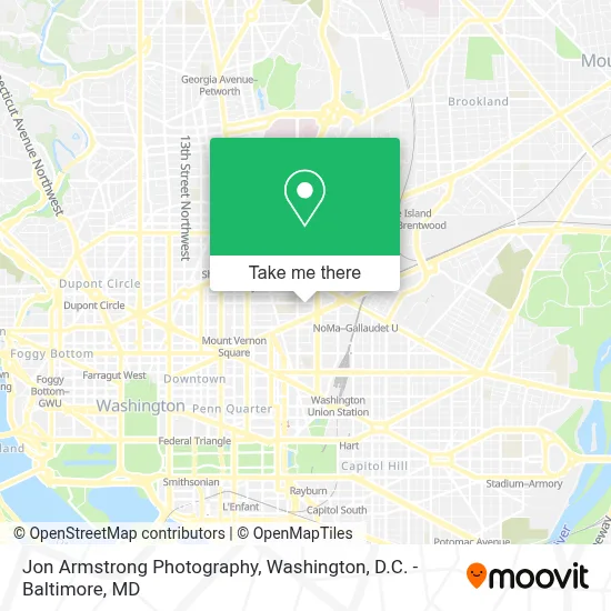 Jon Armstrong Photography map