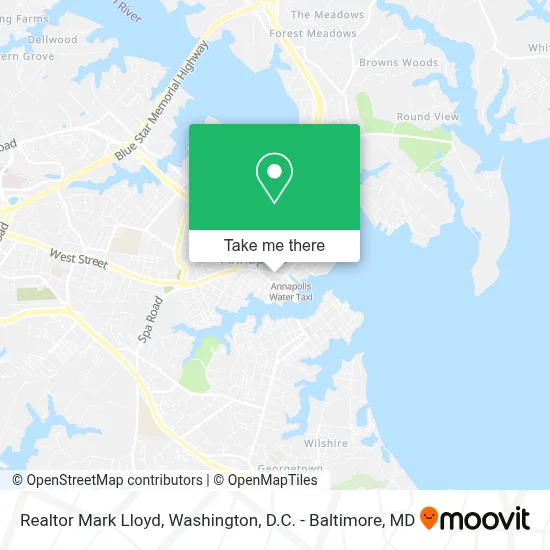 Realtor Mark Lloyd map
