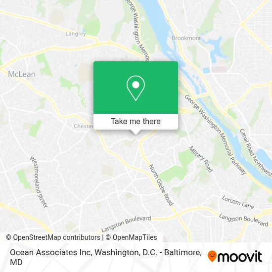 Ocean Associates Inc map