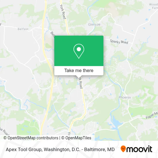 Apex Tool Group map