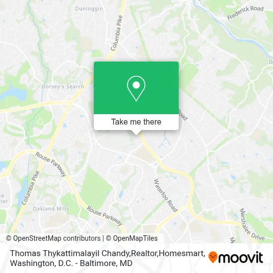 Thomas Thykattimalayil Chandy,Realtor,Homesmart map