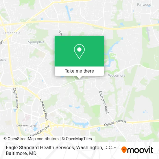 Eagle Standard Health Services map