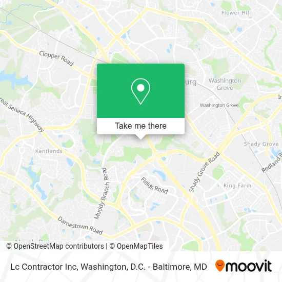 Lc Contractor Inc map