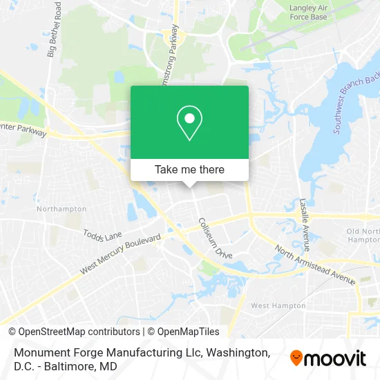 Monument Forge Manufacturing Llc map
