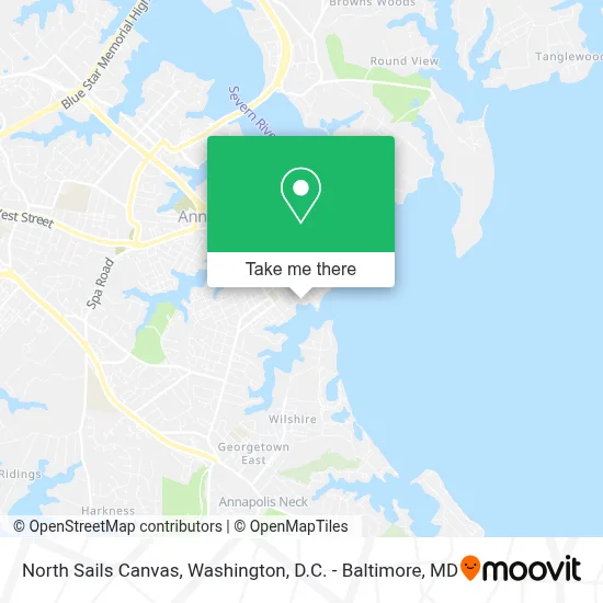 North Sails Canvas map