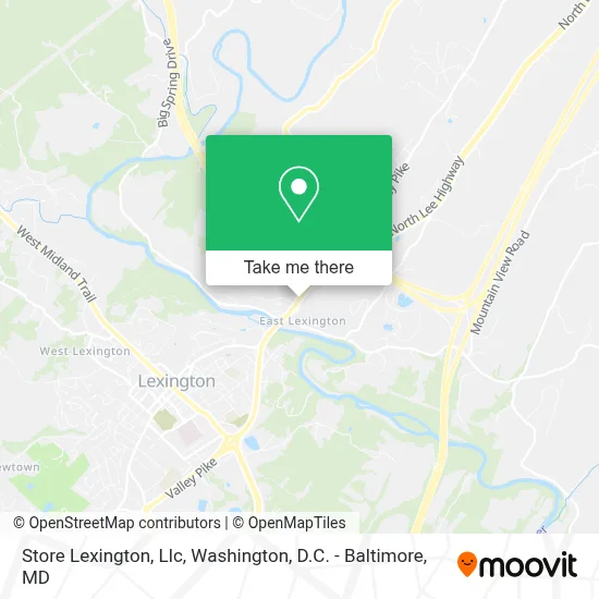 Store Lexington, Llc map
