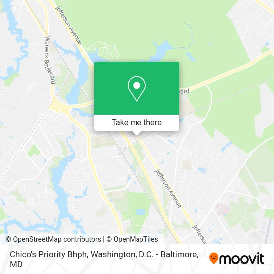 Chico's Priority Bhph map