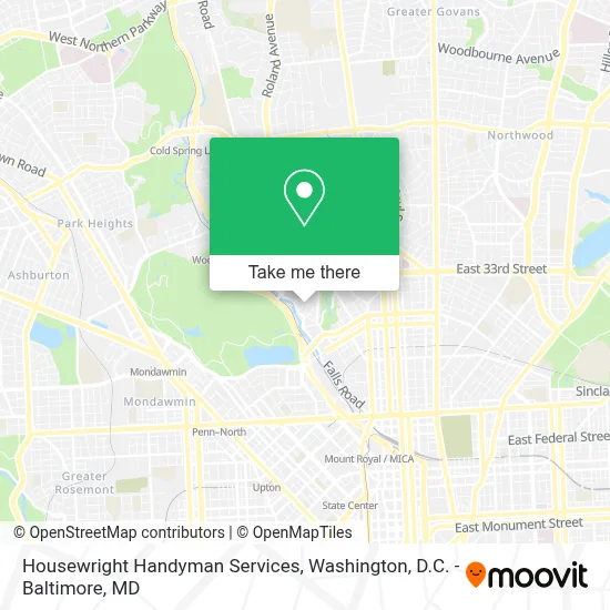 Housewright Handyman Services map