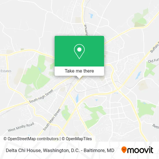Delta Chi House map