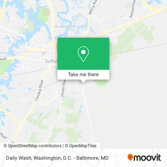 Daily Wash map