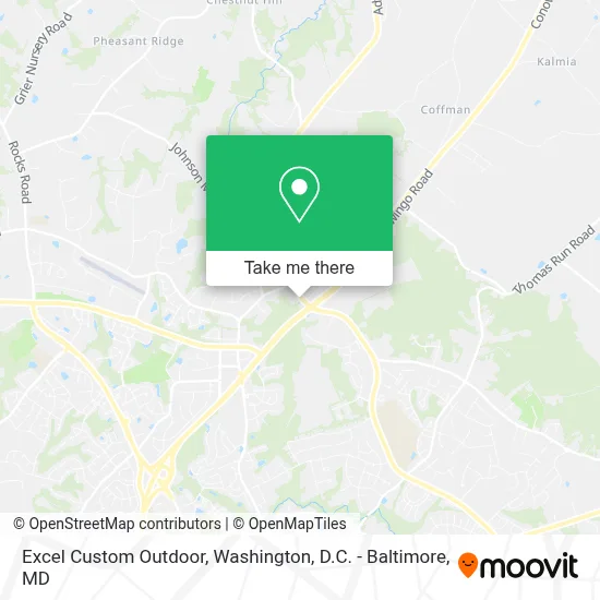 Excel Custom Outdoor map