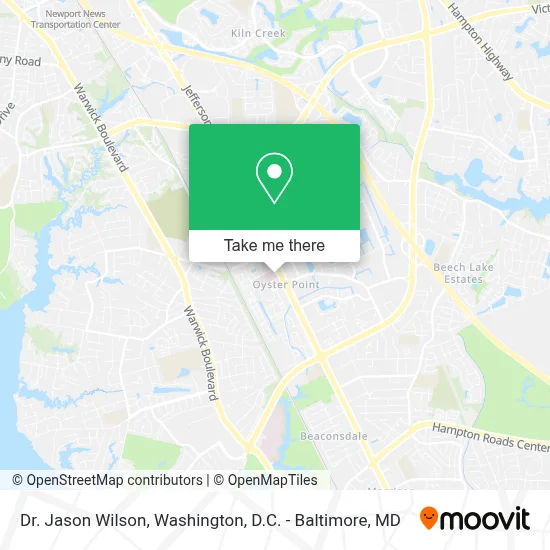 Dr. Jason Wilson map