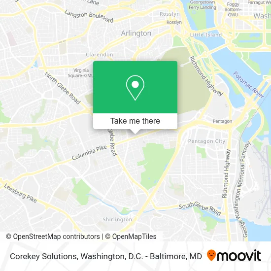 Corekey Solutions map